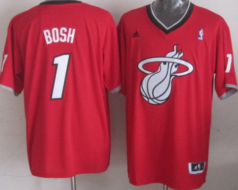 Chris Bosh Revolution Miami Heat red jersey