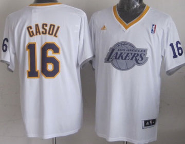 Pau Gasol Revolution Los Angeles Lakers white jersey