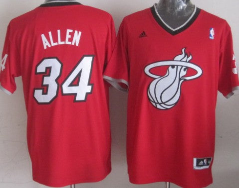 Ray Allen Revolution Miami Heat red jersey