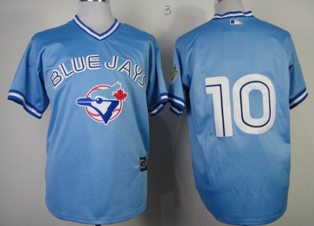Vernon Wells Toronto Blue Jays blue Throwback jersey