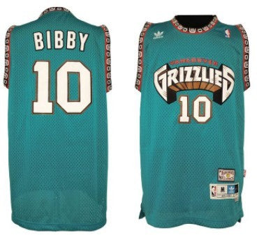Mike Bibby Aba Hardwood Classics Memphis Grizzlies green Throwback jersey