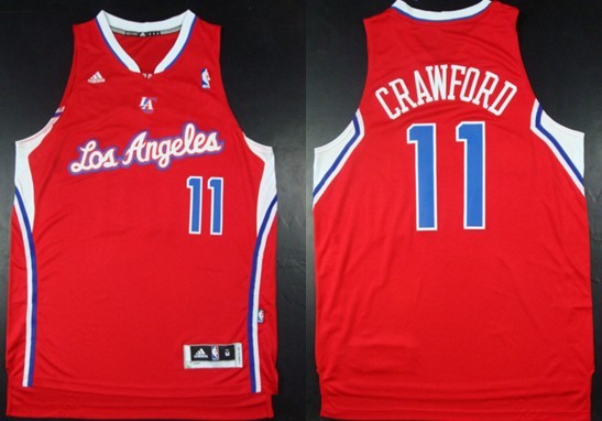 Jamal Crawford Revolution Los Angeles Clippers red jersey