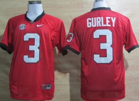 Todd Gurley Georgia Bulldogs red jersey
