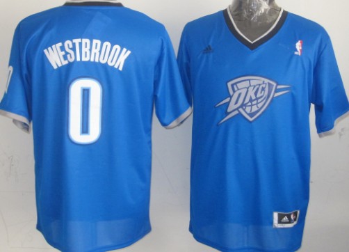 Russell Westbrook Revolution Oklahoma City Thunder blue jersey