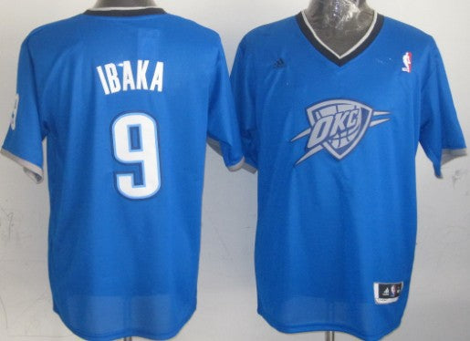 Serge Ibaka Revolution Oklahoma City Thunder blue jersey