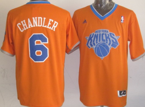 Tyson Chandler Revolution New York Knicks orange jersey