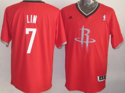 Jeremy Lin Revolution Houston Rockets red jersey