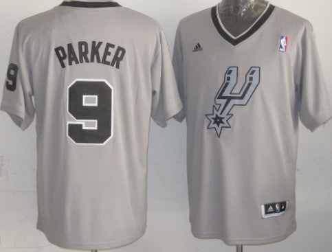 Tony Parker Revolution San Antonio Spurs gray jersey