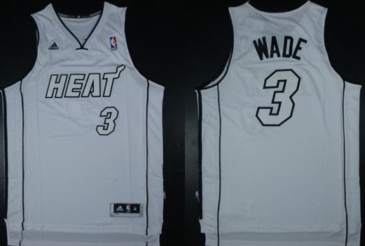Dwyane Wade Revolution Miami Heat white jersey