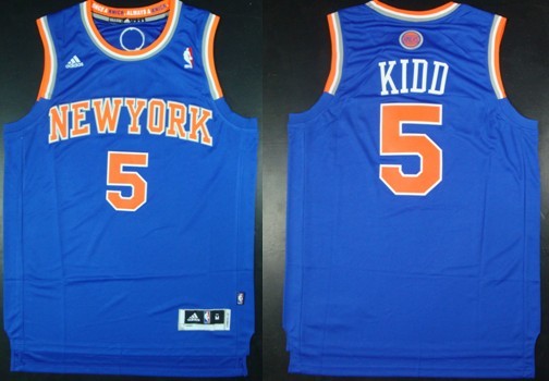 Jason Kidd Revolution New York Knicks blue jersey