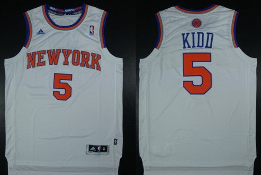 Jason Kidd Revolution New York Knicks white jersey