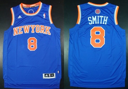 J.R. Smith Revolution New York Knicks blue jersey