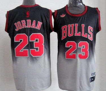 Michael Jordan Chicago Bulls black Fashion jersey