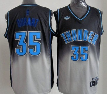 Kevin Durant Oklahoma City Thunder black Fashion jersey