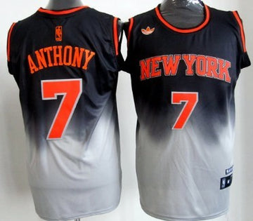 Carmelo Anthony New York Knicks black Fashion jersey