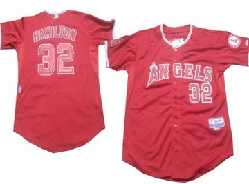 LA Los Angeles Angels red jersey