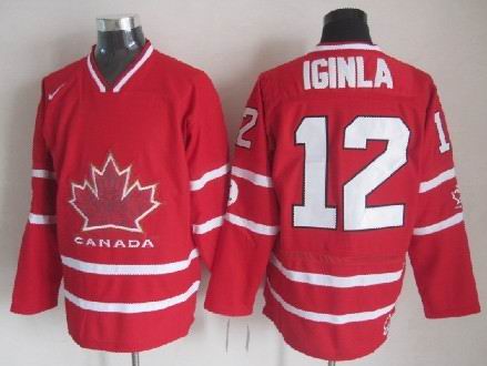 Team Canada red jersey