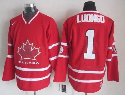 Team Canada red jersey