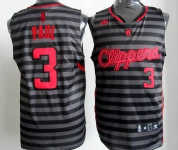 Chris Paul Los Angeles Clippers gray jersey