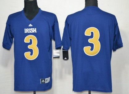 Joe Montana Shamrock Series Notre Dame Fighting Irish navy jersey