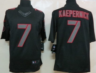 Nike Colin Kaepernick San Francisco 49ers black Limited jersey