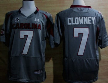 Jadeveon Clowney South Carolina Gamecocks gray jersey