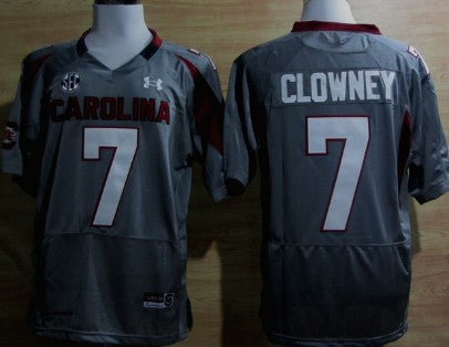 Jadeveon Clowney South Carolina Gamecocks gray jersey