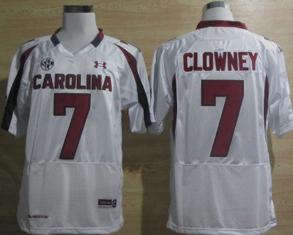 Jadeveon Clowney South Carolina Gamecocks white jersey