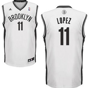 Brook Lopez Brooklyn Nets white jersey