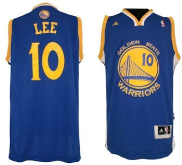 David Lee Revolution Golden State Warriors blue jersey