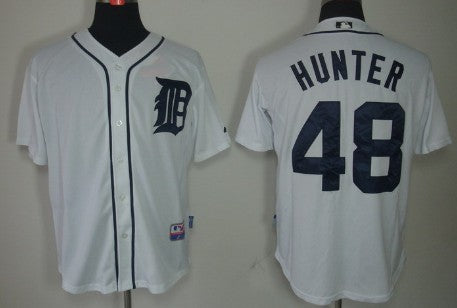 Torii Hunter Detroit Tigers white jersey
