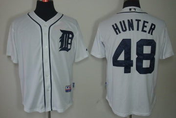 Torii Hunter Detroit Tigers white jersey