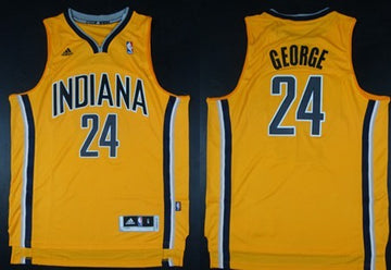 Paul George Revolution Indiana Pacers yellow jersey