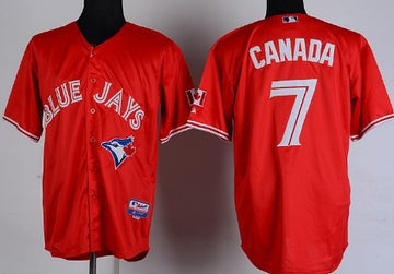 Canada Toronto Blue Jays red jersey
