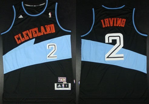Kyrie Irving Aba Hardwood Cleveland Cavaliers black Classic jersey