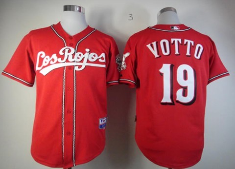 Joey Votto Cincinnati Reds red jersey