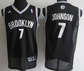 Joe Johnson Brooklyn Nets black jersey