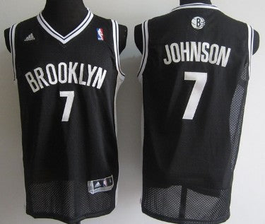 Joe Johnson Brooklyn Nets black jersey