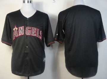 LA Los Angeles Angels black Fashion jersey