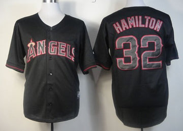 LA Los Angeles Angels black Fashion jersey