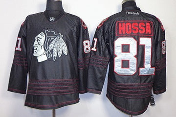 Marian Hossa Chicago Blackhawks black jersey