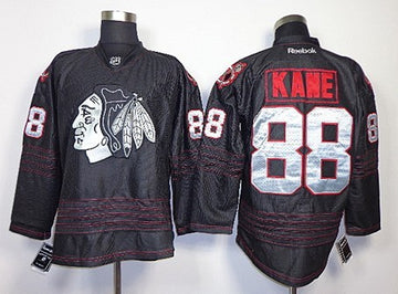Patrick Kane Chicago Blackhawks black jersey