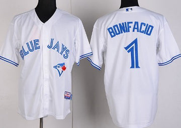Emilio Bonifacio Toronto Blue Jays white jersey