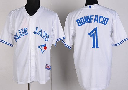 Emilio Bonifacio Toronto Blue Jays white jersey