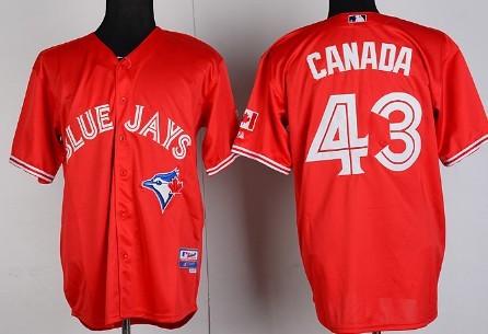 Canada Toronto Blue Jays red jersey