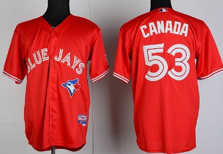 Canada Toronto Blue Jays red jersey