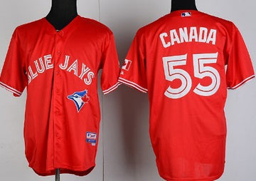 Canada Toronto Blue Jays red jersey
