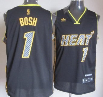 Chris Bosh Miami Heat black Fashion jersey
