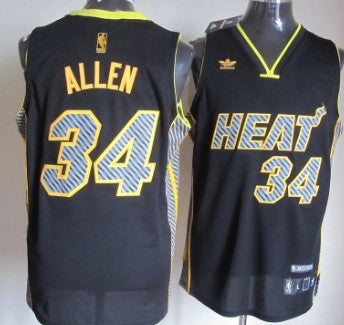 Ray Allen Miami Heat black Fashion jersey