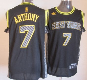 Carmelo Anthony New York Knicks black Fashion jersey